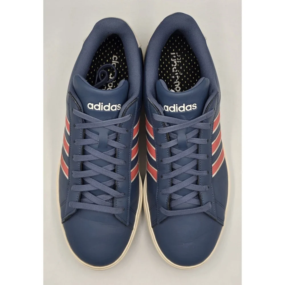 Adidas Grand Court 2.0‎ Men's 11.5 Blue Casual Lifestyle Sneakers Court Shoe